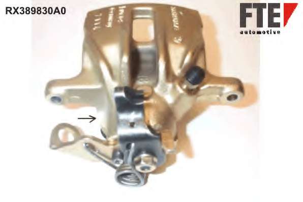 Суппорт гальмівний (задній) (L) VW T4 1.8-2.8D 90-03 (d=38mm) (Lucas) (Remanufactured caliper)