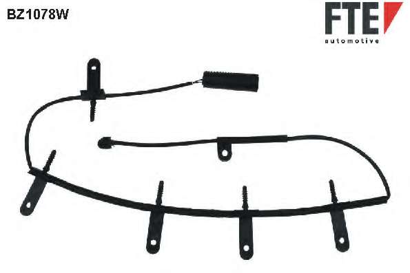 Сигнализатор, износ тормозных колодок