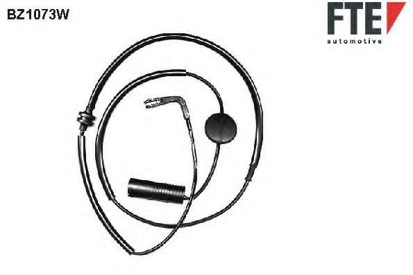 Сигнализатор, износ тормозных колодок