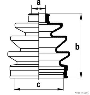 Комплект пылника, приводной вал