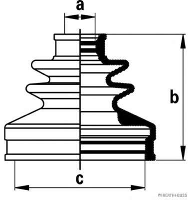Комплект пылника, приводной вал
