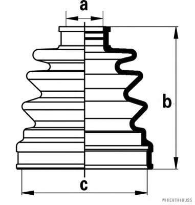 Комплект пылника, приводной вал