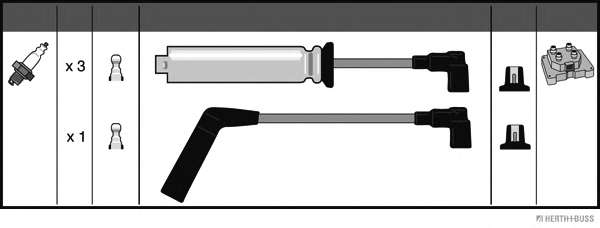 Комплект проводов зажигания