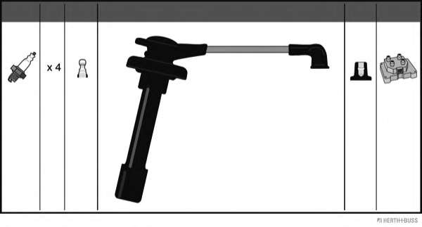 Комплект проводов зажигания