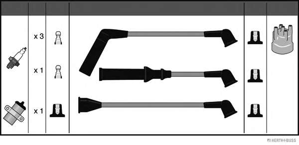 Комплект проводов зажигания
