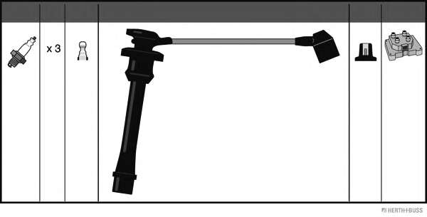 Комплект проводов зажигания