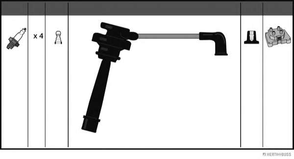 Комплект проводов зажигания