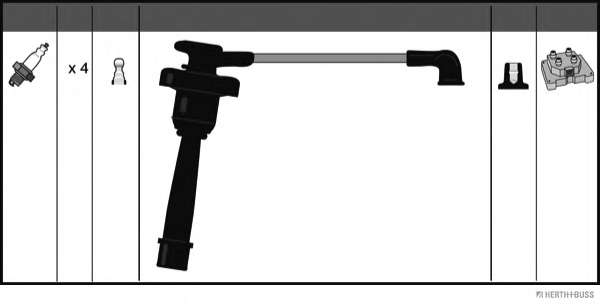 Комплект проводов зажигания