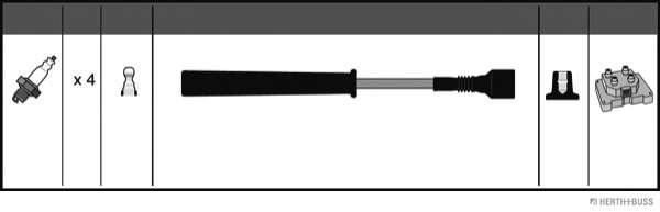 Комплект проводов зажигания