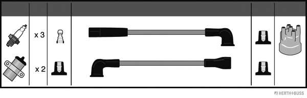 Комплект проводов зажигания