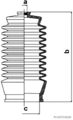 Комплект пылника, рулевое управление