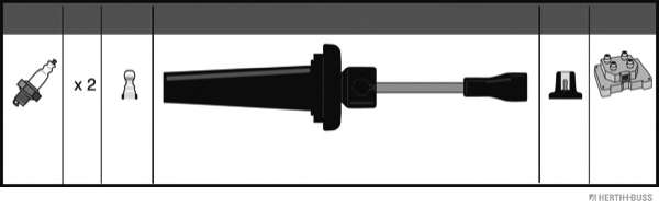 Комплект проводов зажигания
