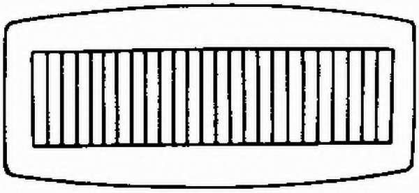Рассеиватель, основная фара