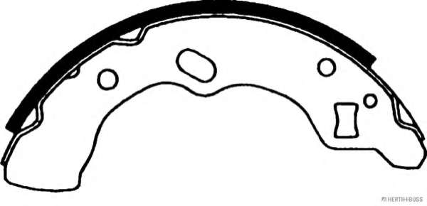 Комплект тормозных колодок