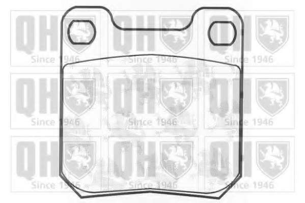 Комплект тормозных колодок, дисковый тормоз