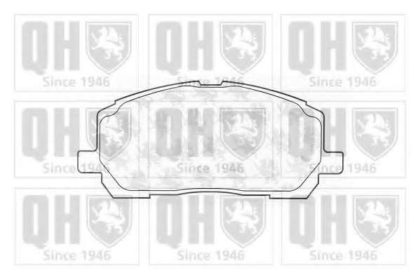 Комплект тормозных колодок, дисковый тормоз