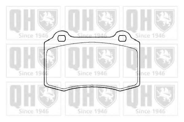Комплект тормозных колодок, дисковый тормоз