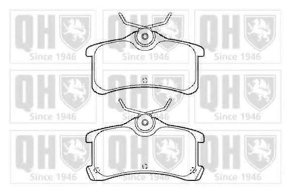 Комплект тормозных колодок, дисковый тормоз