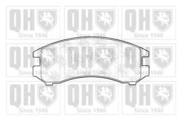 Комплект тормозных колодок, дисковый тормоз
