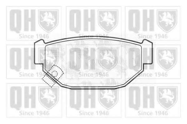 Комплект тормозных колодок, дисковый тормоз