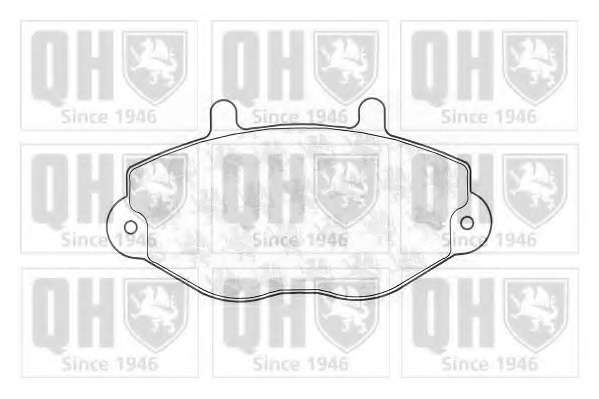 Комплект тормозных колодок, дисковый тормоз