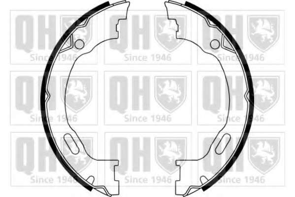 Комплект тормозных колодок, стояночная тормозная система