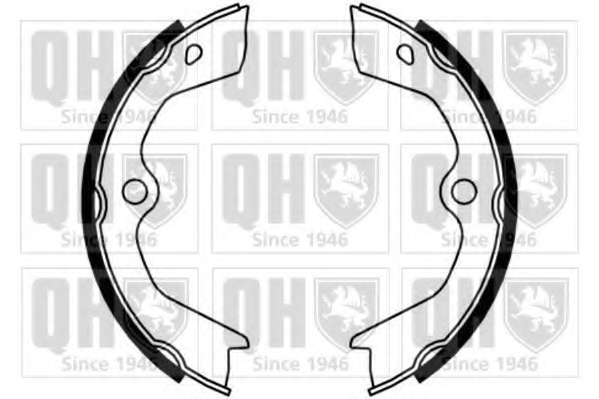 Комплект тормозных колодок, стояночная тормозная система