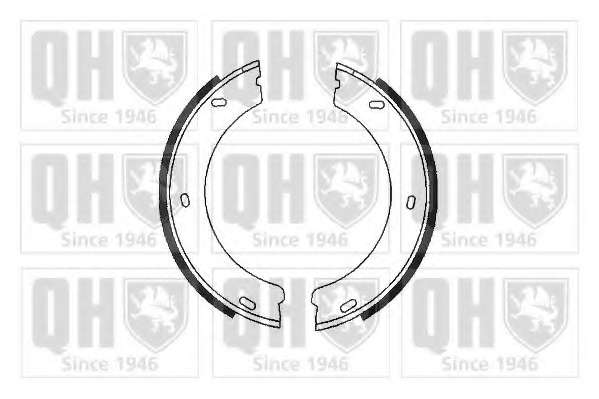 Комплект тормозных колодок, стояночная тормозная система
