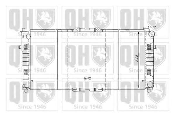Радиатор, охлаждение двигателя