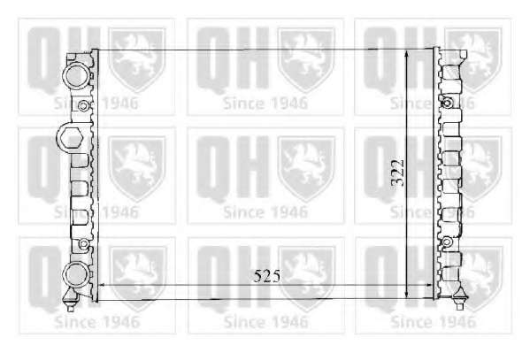 Радиатор, охлаждение двигателя