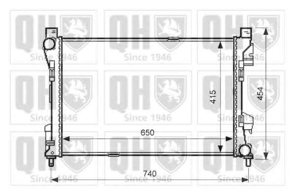 Радиатор, охлаждение двигателя