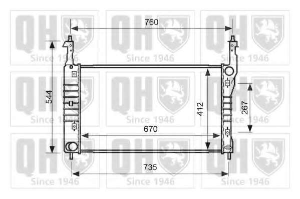 Радиатор, охлаждение двигателя