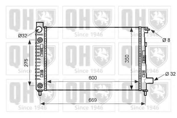 Радиатор, охлаждение двигателя