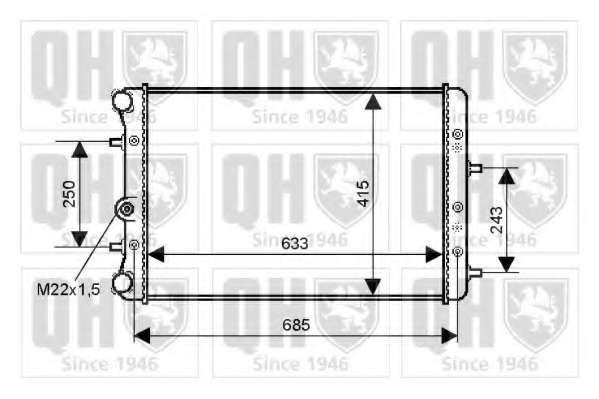 Радиатор, охлаждение двигателя
