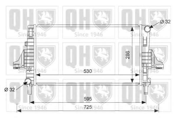 Радиатор, охлаждение двигателя