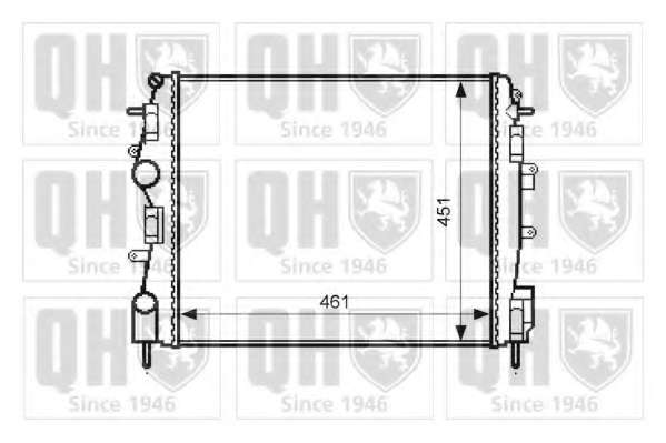 Радиатор, охлаждение двигателя