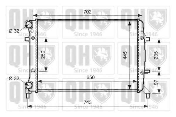 Радиатор, охлаждение двигателя