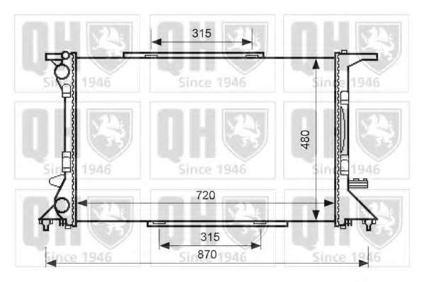 Радиатор, охлаждение двигателя