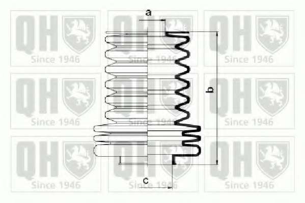 Комплект пылника, рулевое управление
