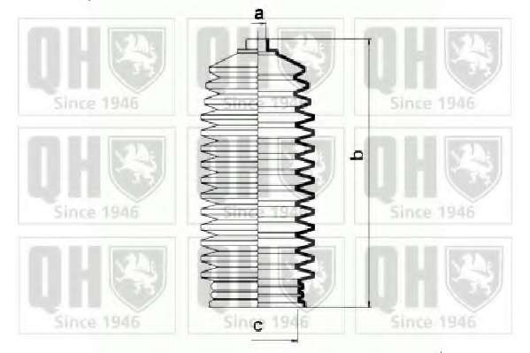 Комплект пылника, рулевое управление