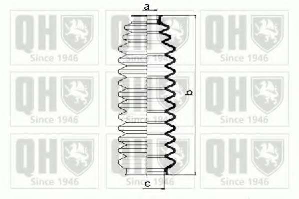 Комплект пылника, рулевое управление