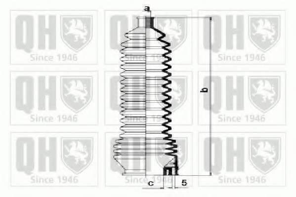 Комплект пылника, рулевое управление