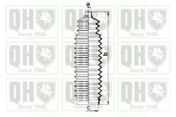 Комплект пылника, рулевое управление