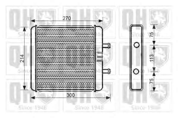 Теплообменник, отопление салона