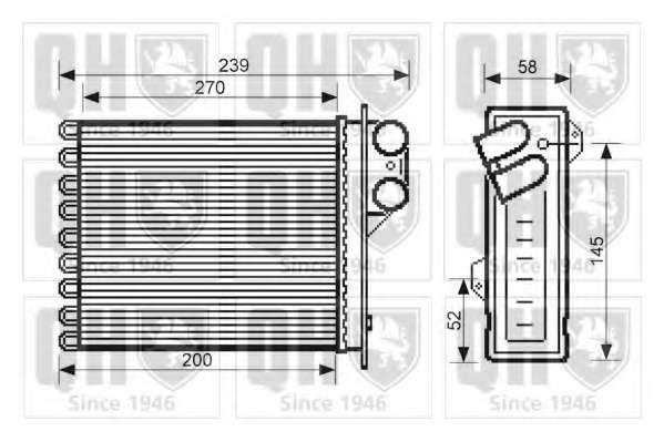 Теплообменник, отопление салона