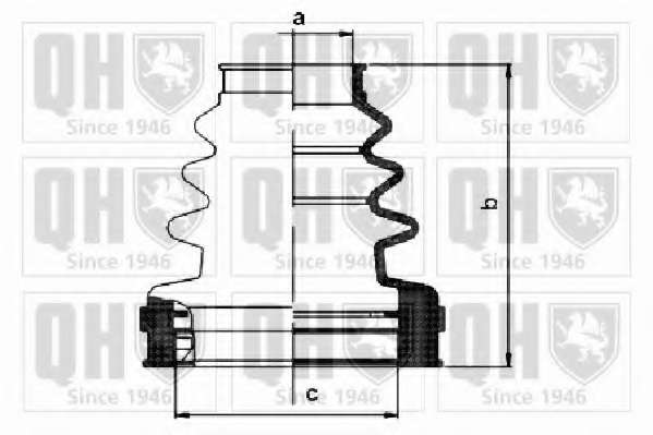 Комплект пылника, приводной вал