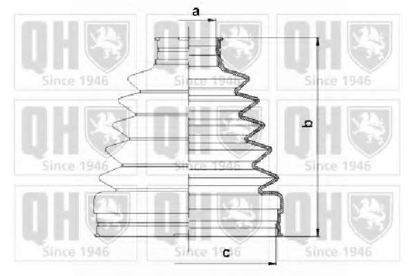 Комплект пылника, приводной вал