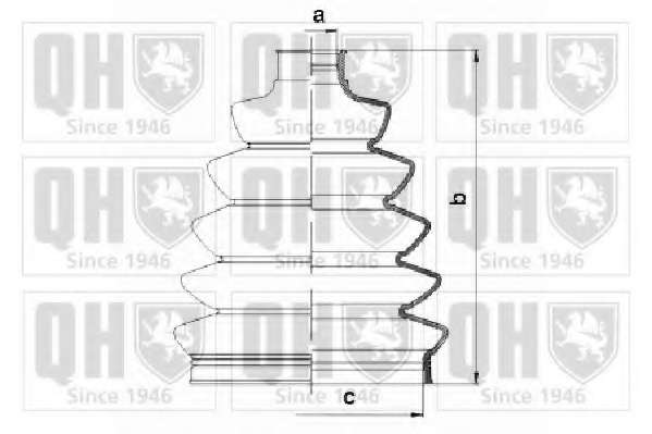 Комплект пылника, приводной вал