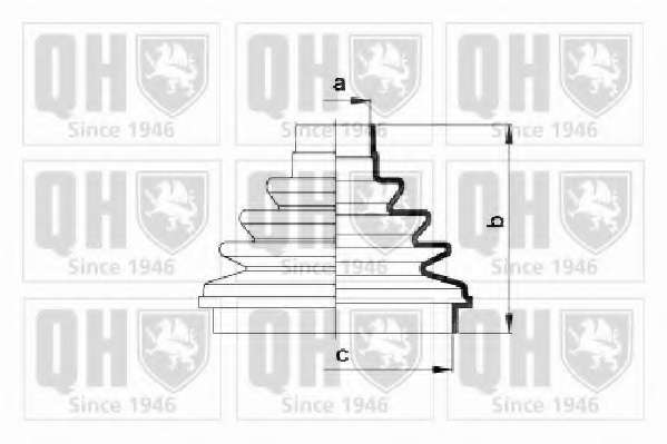Комплект пылника, приводной вал