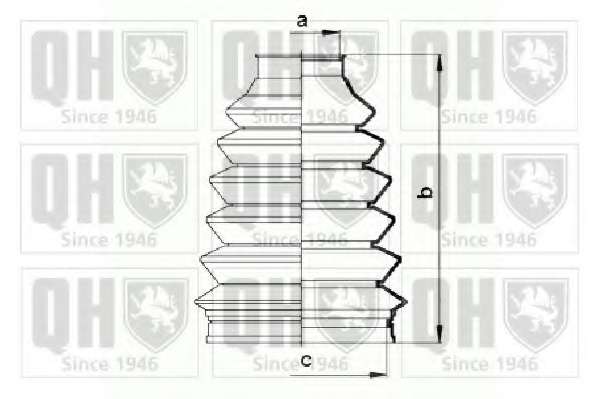Комплект пылника, приводной вал